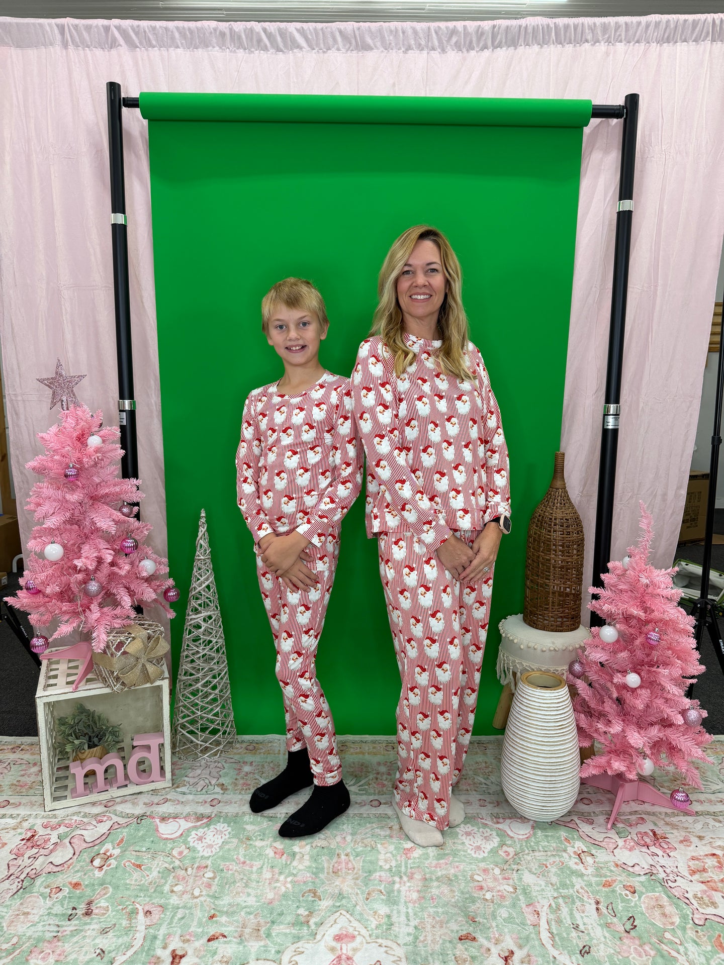 Santa Baby Red PJ Sets